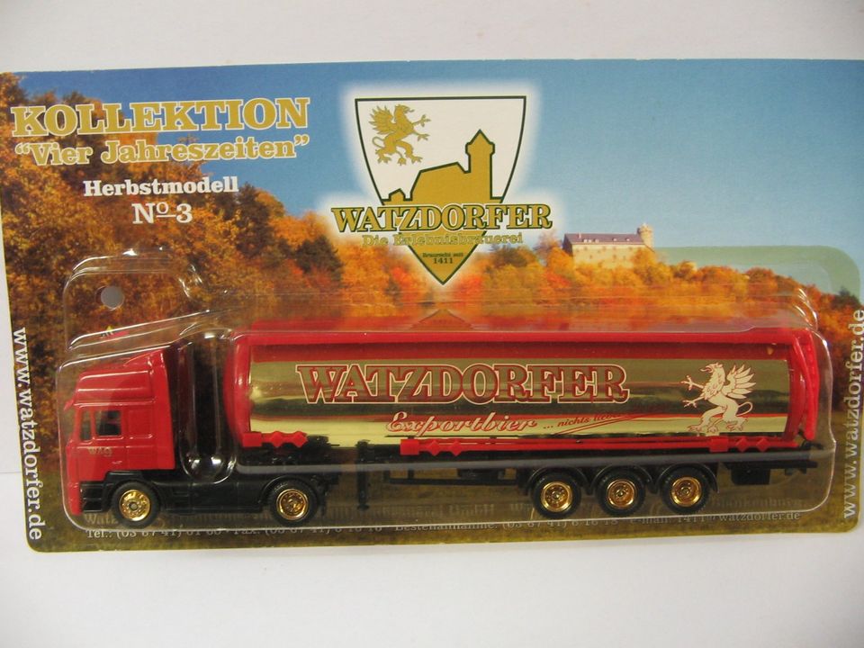 15 LKW-Modelle H0 1:87 Werbetrucks Bier & Getränke von A-Z # 8 in Waren (Müritz)