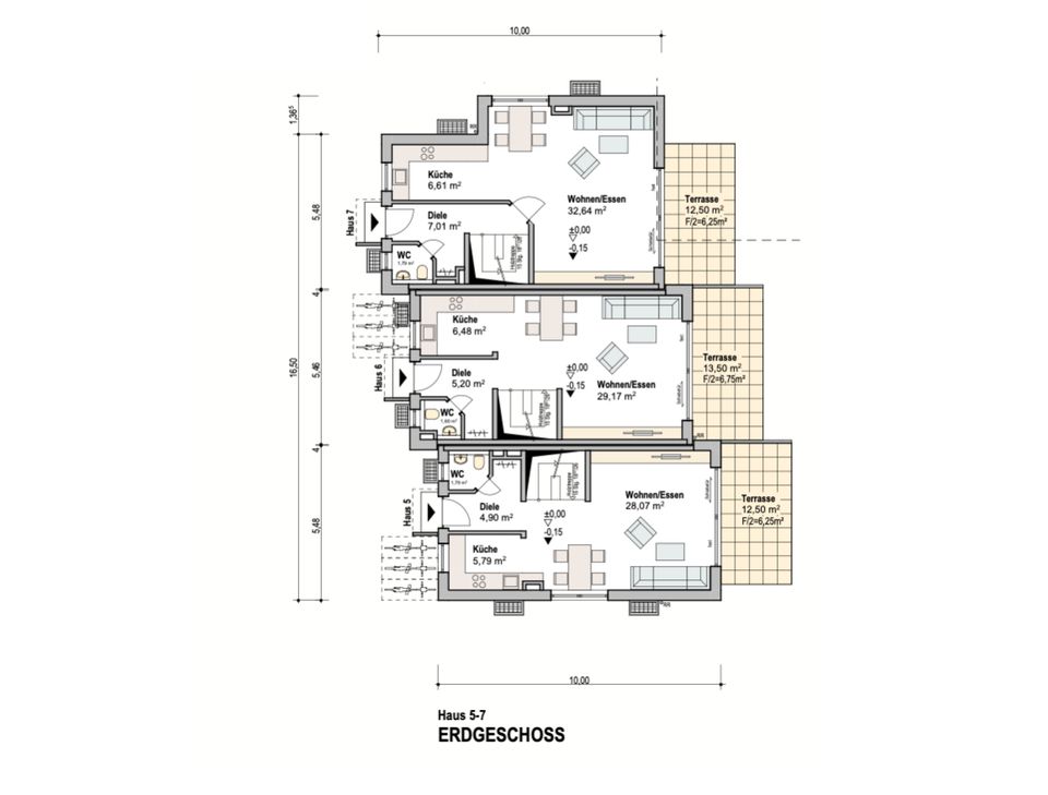 Reihenmittelhaus Nr.2 | Schlüsselfertig - Zentral in Königsbrunn in Königsbrunn