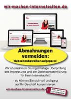 Abmahnungen vermeiden: Webseitenbetreiber aufgepasst ! Niedersachsen - Ronnenberg Vorschau