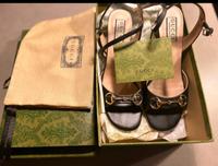 Sandalen Gucci Leder NP 720€ Hamburg-Nord - Hamburg Alsterdorf  Vorschau