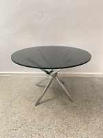 * COUCHTISCH TISCH GLASTISCH RAUCHGLAS CHROM 70ER JAHRE VINTAGE Berlin - Charlottenburg Vorschau