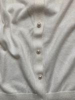Neuwertig Hallhuber strickjacke weiß Perlenknöpfe Perlen S Obergiesing-Fasangarten - Obergiesing Vorschau