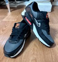 NIKE AIR MAX 90 Schwarz/Grau/Orange GR.38,5 Neuwertig NP 150€ Ricklingen - Wettbergen Vorschau