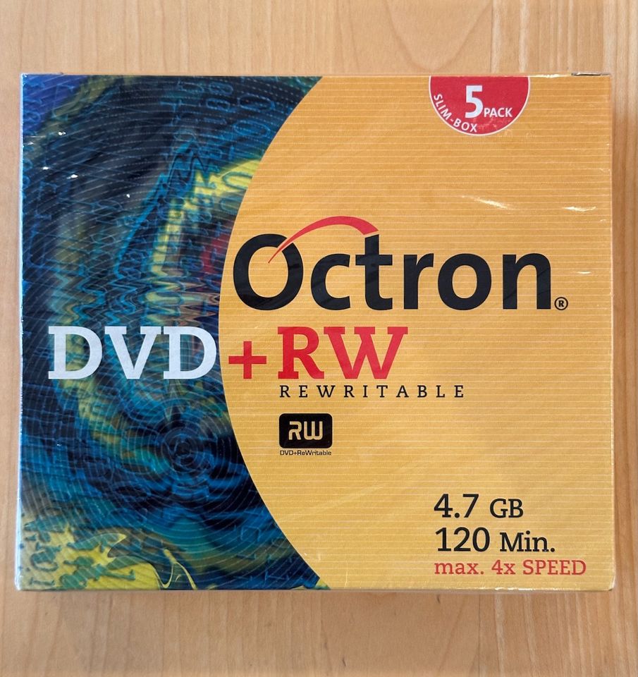 5 x DVD+RW **NEU** in Schelklingen