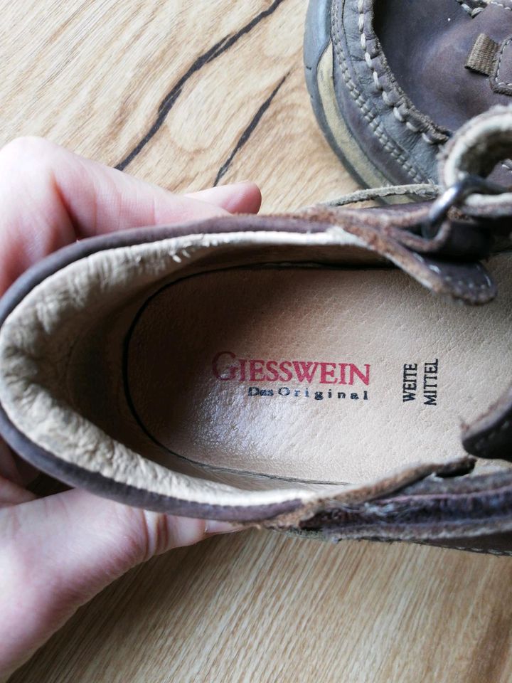 Giesswein Halbschuh Sandale echt Leder 25 in Berlin