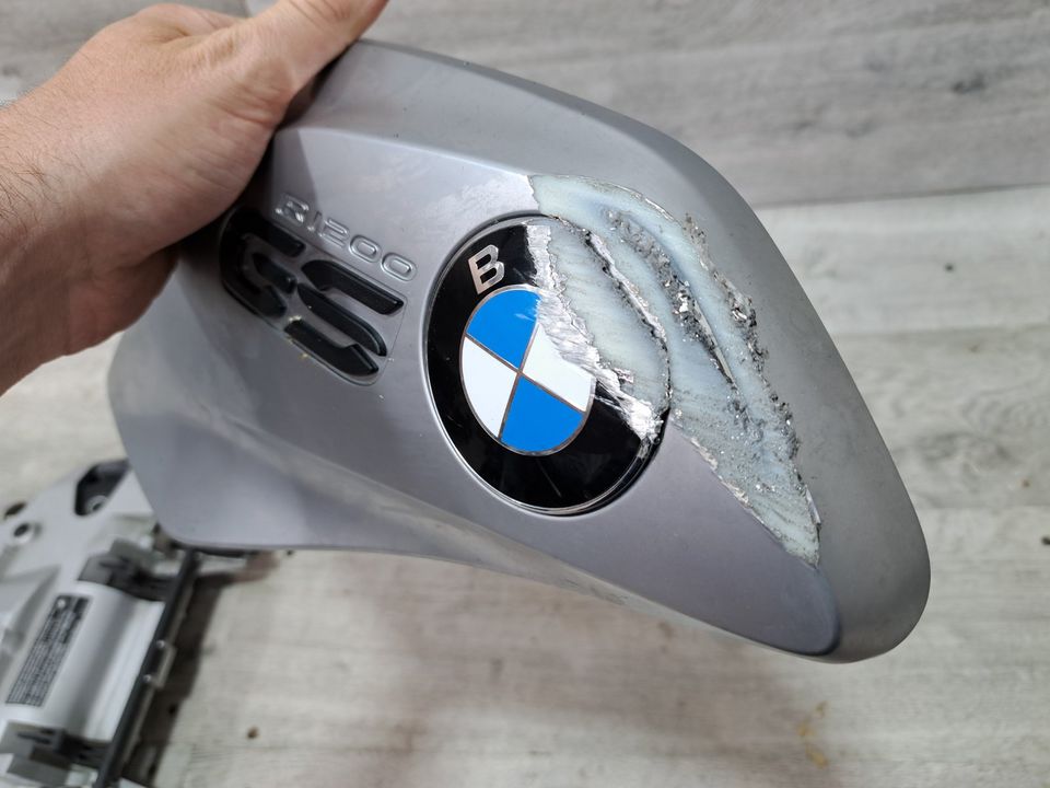 BMW R1200GS Motorrad Kühlerblende links Verkleidung 8533677 Origi in Stemwede