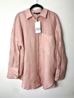 Zara Bluse Hemd rosa Leinen L 40 42 * Neu m. Etikett München - Schwabing-West Vorschau