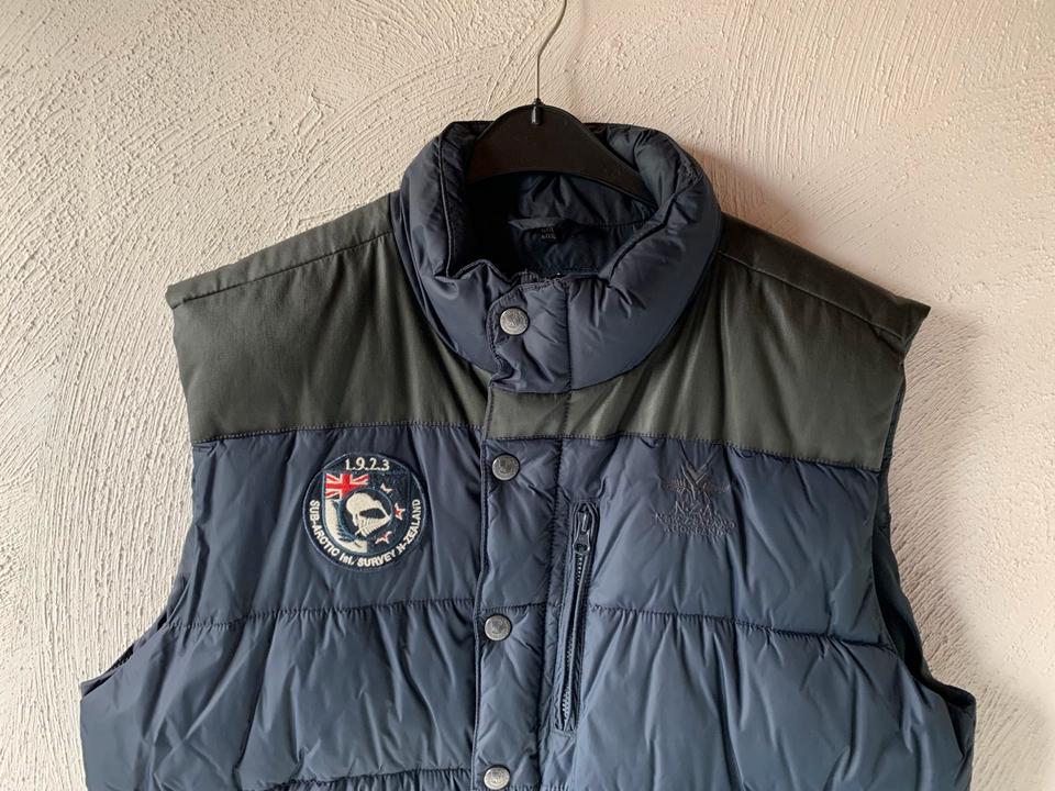 Herren Weste New Zealand Auckland Gr. XXL 54/56 blau wie neu in Bad Honnef