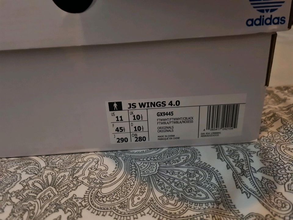 Adidas Wings 4.0 x Jeremy Scott Cloud White 2022 | EU 45 1/3 in Stuttgart