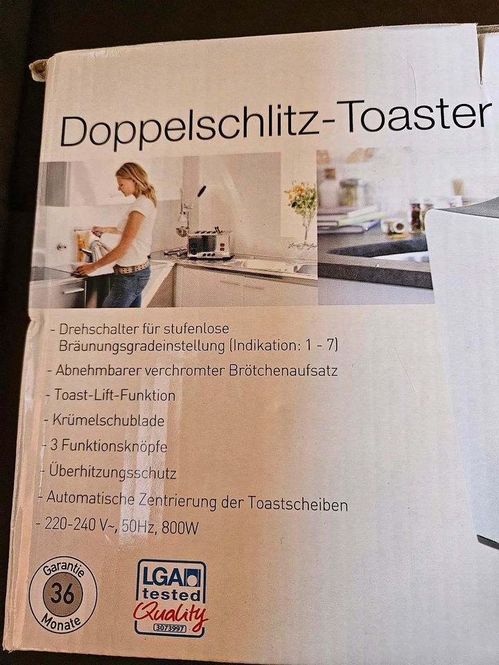 studio Doppelschlitz-Toaster neu in ovp in Ludwigshafen