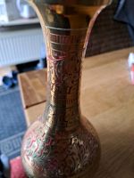 Indische Ritzdekor Vase /Messing Niedersachsen - Goslar Vorschau