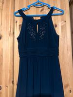 Abendkleid in dunkelblau Größe 34 Nordrhein-Westfalen - Bedburg Vorschau
