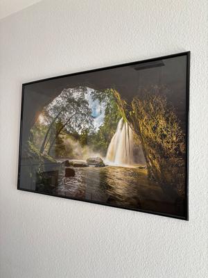 Poster Wasserfall mit Bilderrahmen in BadenWürttemberg Pfullingen