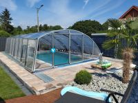 Poolüberdachung Optima ELOX 880x500cm Cover clear Abdeckung Halle Brandenburg - Frankfurt (Oder) Vorschau