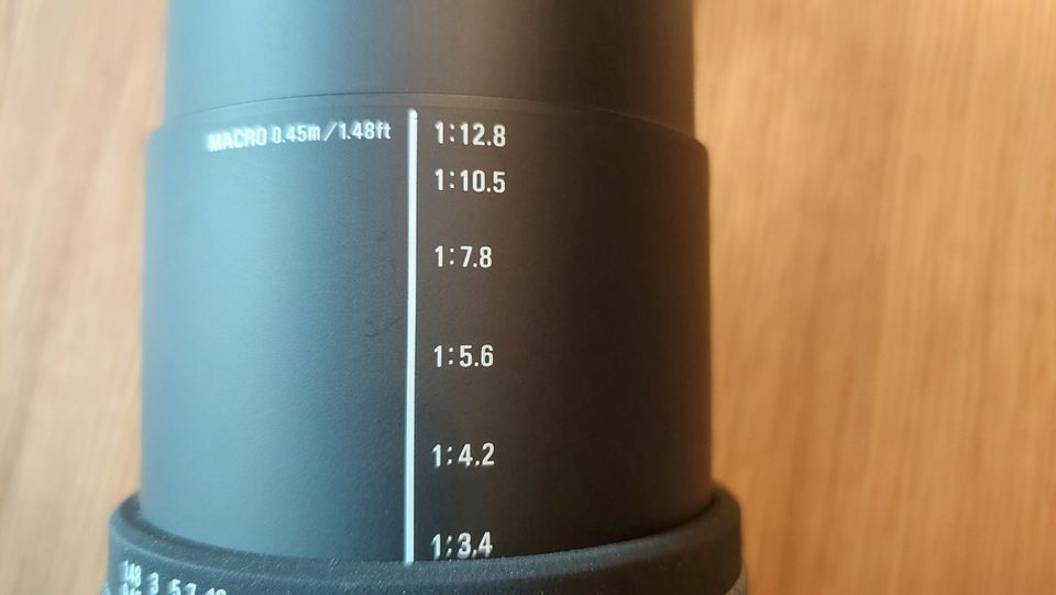 Sigma 18-250mm f/3.5-6.3 DC Makro OS HSM Objektiv (für Nikon) in Neunkirchen-Seelscheid