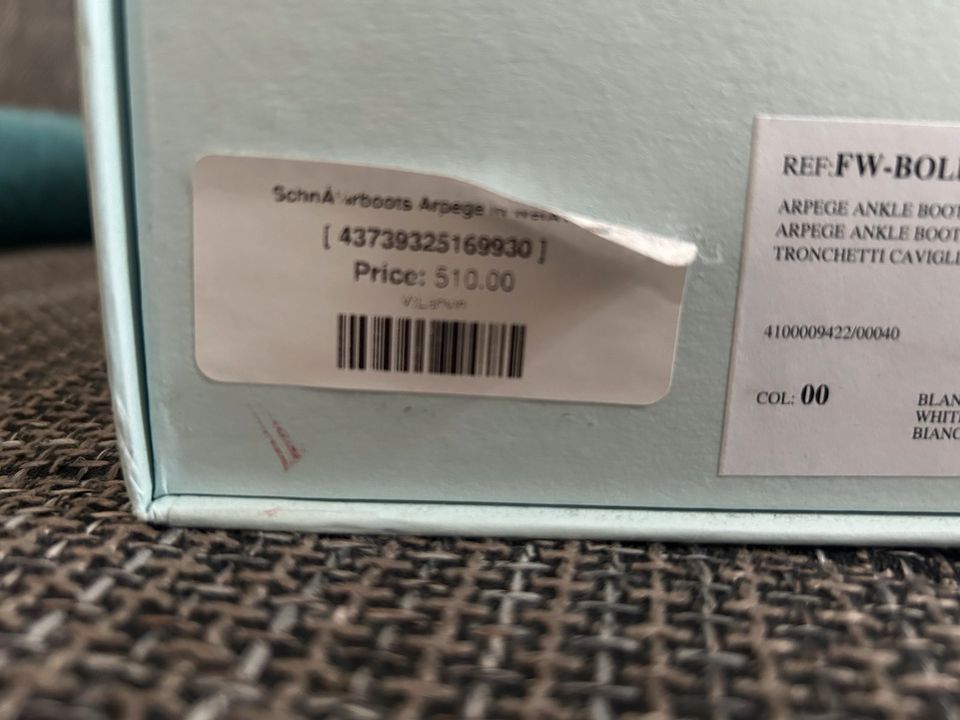 Lavin Arpege Boots weiß Größe 39 NP 510 Euro neu in Schwerin