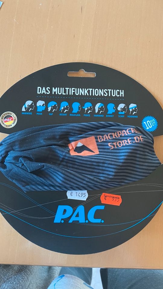 Multifunktionstuch P.A.C. Sport-Tuch in Ottersheim bei Kirchheimbolanden