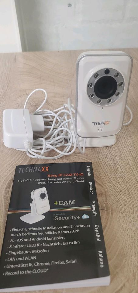 Überwachungskamera Technaxx Easy IP Cam TX-IO in Hamburg