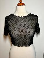 Mesh T-Shirt schwarz glitzer Gr. L Festival Rave Walle - Utbremen Vorschau