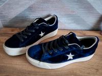 Converse Damenschuhe Sneaker Gr. 39 Blau Velour Mesh Hessen - Gießen Vorschau