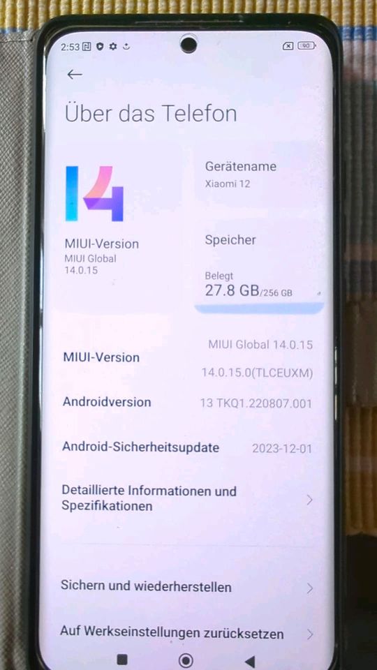 Xiaomi 12 purple 5G Handy in Duisburg