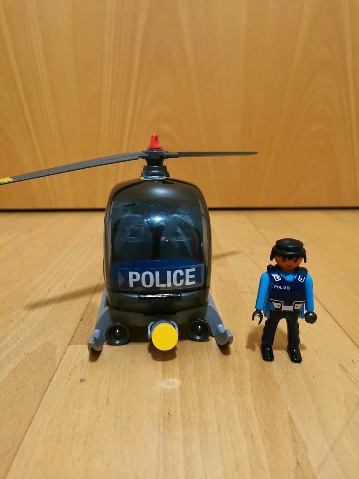 Playmobil Polizei Hubschrauber in Köngen