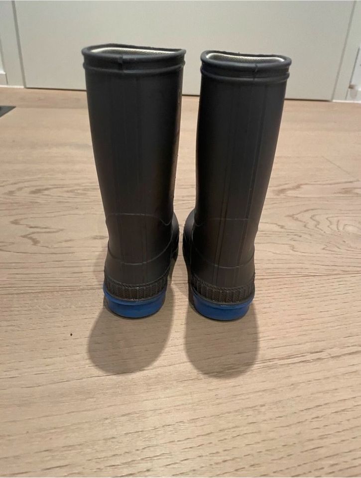 Kinder Gummistiefel Kamik Größe 24 grau blau in Alfter