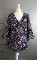 Bluse / Tunika in lila mit Paisleymuster, Größe 42 - NEU Bayern - Schöllkrippen Vorschau