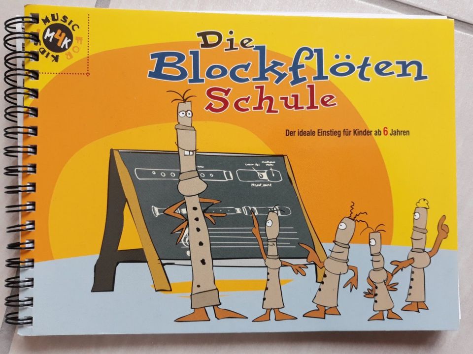 Blockflöte (barocke Griffweise) + Die Blockflötenschule in Oer-Erkenschwick