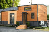 SOFORT VERFÜGBARES Tiny House 9m x 3m nach GEG | 31m² | WÄRMEPUMPE u. Fußbodenheizung! | WINTERFEST | Schlüsselfertig | Mobilheim | Mobilhaus Brandenburg - Fürstenwalde (Spree) Vorschau