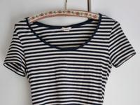 Gestreiftes T-Shirt / Basic Shirt / Blau Weiß / H&M / Streifen Bayern - Neutraubling Vorschau