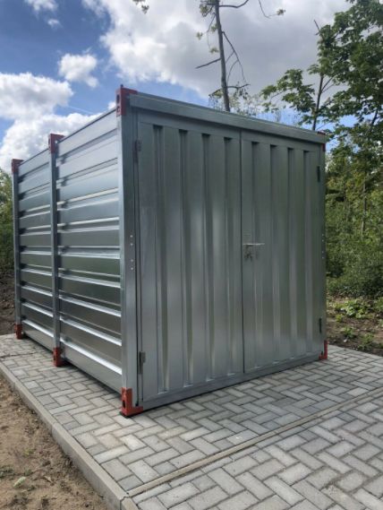 3m Schnellbaucontainer Lagercontainer Materialcontainer Garage in Bad Königshofen