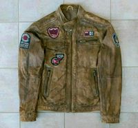 Moderne Camp David Lederjacke Gr.M Braun Used-Look Neuwertig Baden-Württemberg - Pforzheim Vorschau