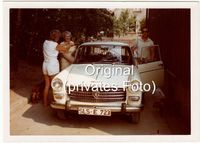 Altes Foto 1960er 70er Jahre Peugeot 404 Kennzeichen Saarlouis Niedersachsen - Dorstadt Vorschau