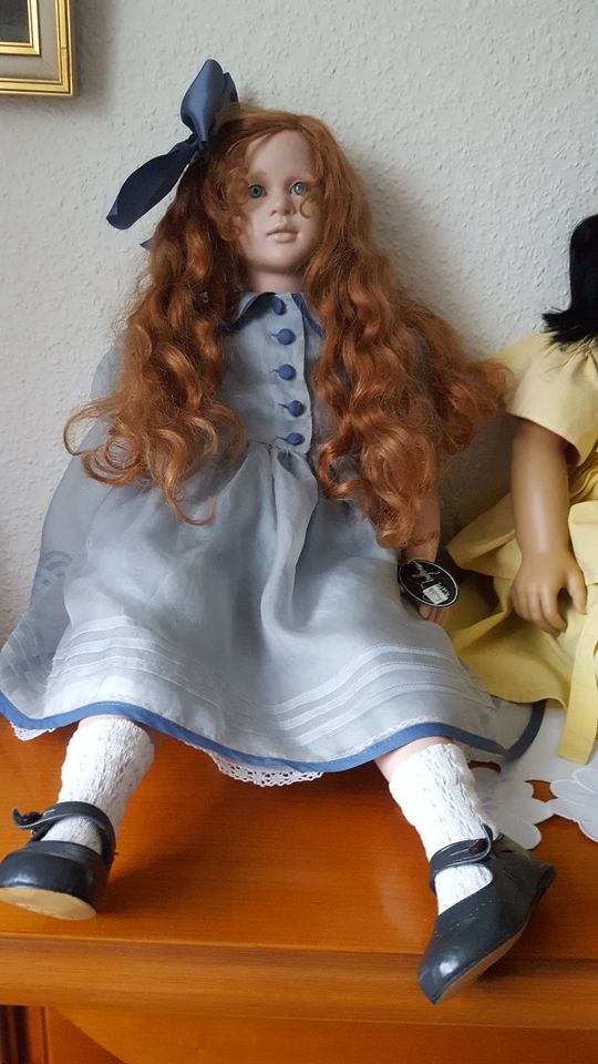 Ruth Treffeisen Puppe, Künstlerpuppe Annabelle, Größe ca. 73 cm in Altena