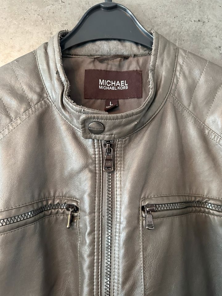 Lederjacke von Michael Kors Original Gr. L in Gütersloh