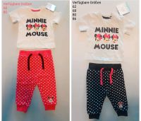 T-Shirt und Lange Hose Set Minnie Mouse 62 68 80 86 2 Varianten Niedersachsen - Lengede Vorschau