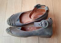Ballerina Schuhe Gr. 39 Leder Marc Damen Khaki Bayern - Parsberg Vorschau