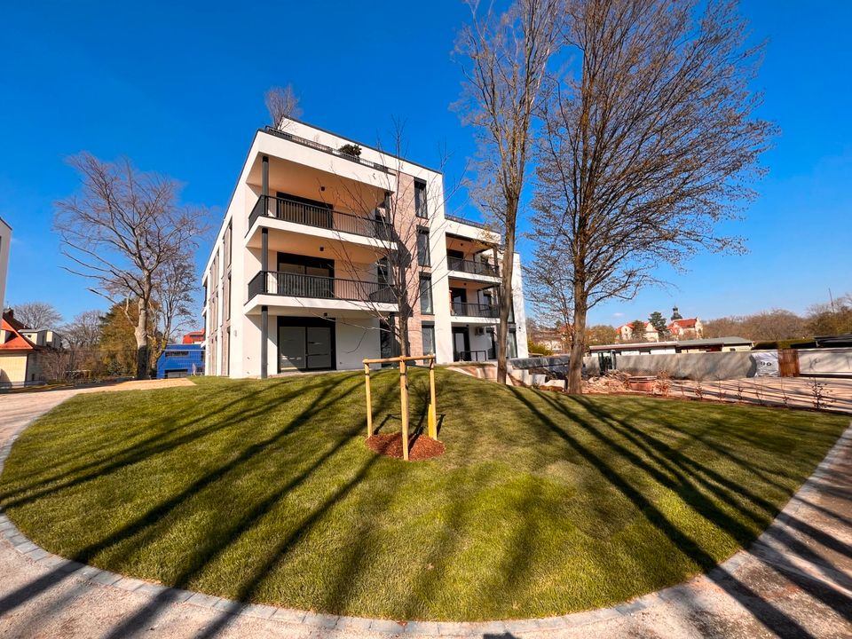 NEUBAU EIGENTUMSWOHNUNG in BESTLAGE von LEIPZIG | PENTHOUSE oder GARTENWOHNUNG / 2 x XXL TERRASSEN / 2 x BÄDER + GÄSTE-WC / 70m² Wohnen mit KAMINANSCHLUSS / 7.000m² eingezäuntes GRUNDSTÜCK / GARAGE in Leipzig