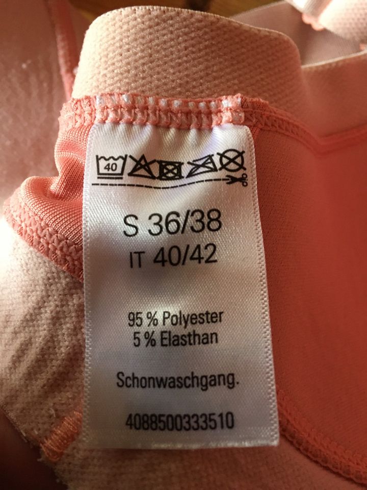 2 Sport BHs, Khaki/rosa, Größe 36/38 in Vettelschoß