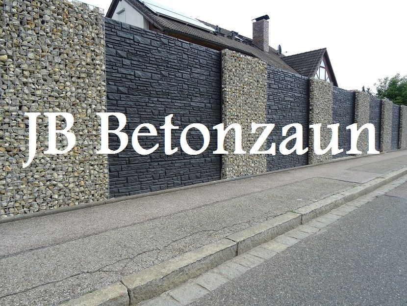 10m Betonzaun Sichtschutzzaun Gartenbau Zaunbau Sichtschutz Zaun in Gummersbach