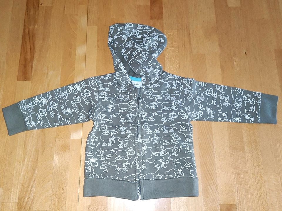 Sweatjacke Kapuzenjacke unangeraut Gr. 74 in Saalfeld (Saale)