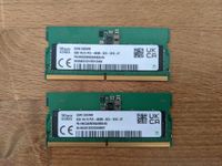 SK Hynix SO-DIMM DDR5 RAM / 2 x 8 GB (16 GB) / 4800 MHz Niedersachsen - Hildesheim Vorschau