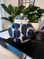 Blaue Vase mit Deckel Bayern - Augsburg Vorschau