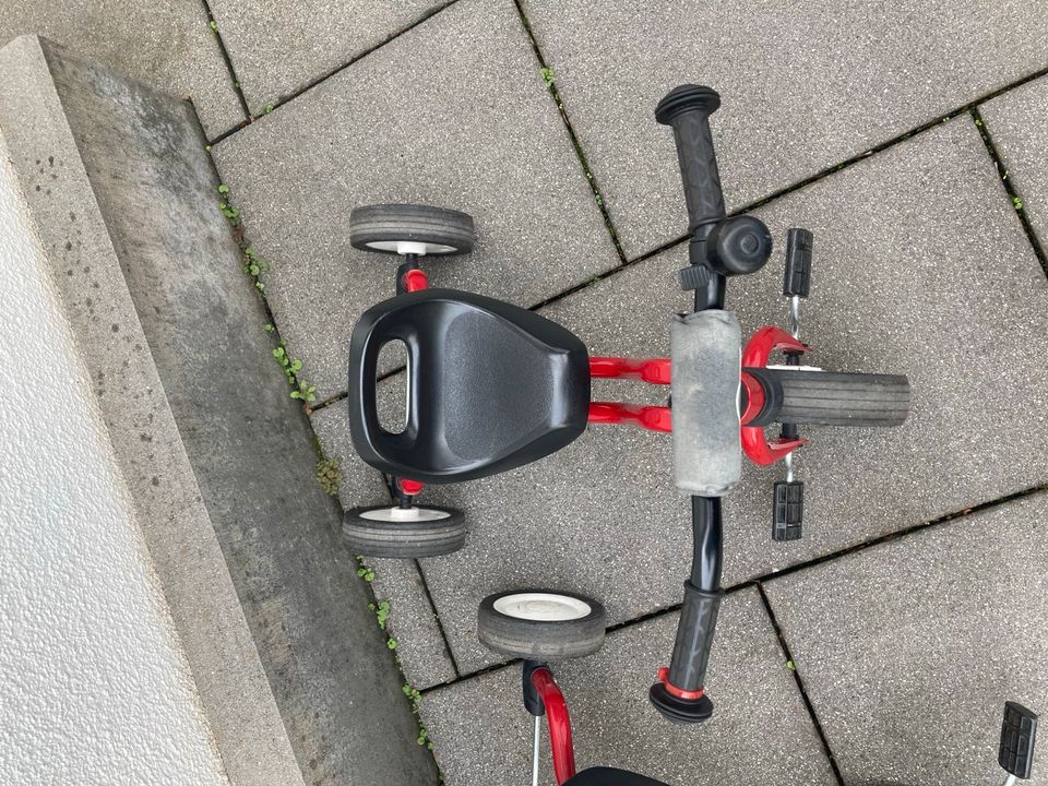 2 puky mini BMW Dreiräder rot schwarz Kinder Spielzeug Fahrzeug in Markt Schwaben