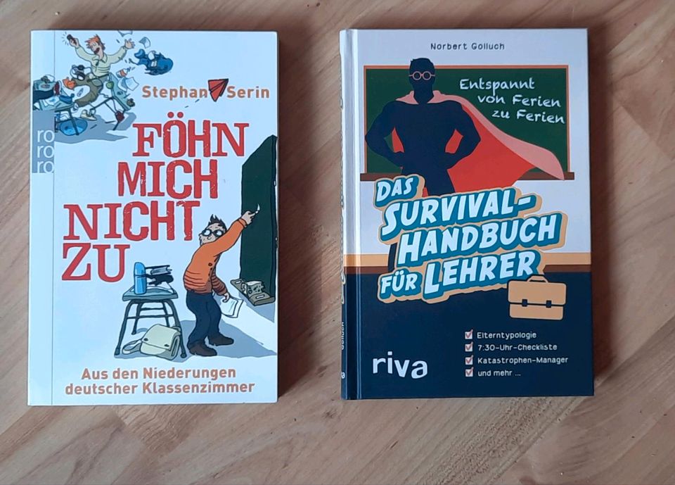 Geschenk-Bücher:Föhn mich nicht zu • Survival-Handbuch für Lehrer in Forchheim