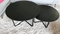2 er Set Couchtisch Akazienholz schwarz Bayern - Gilching Vorschau