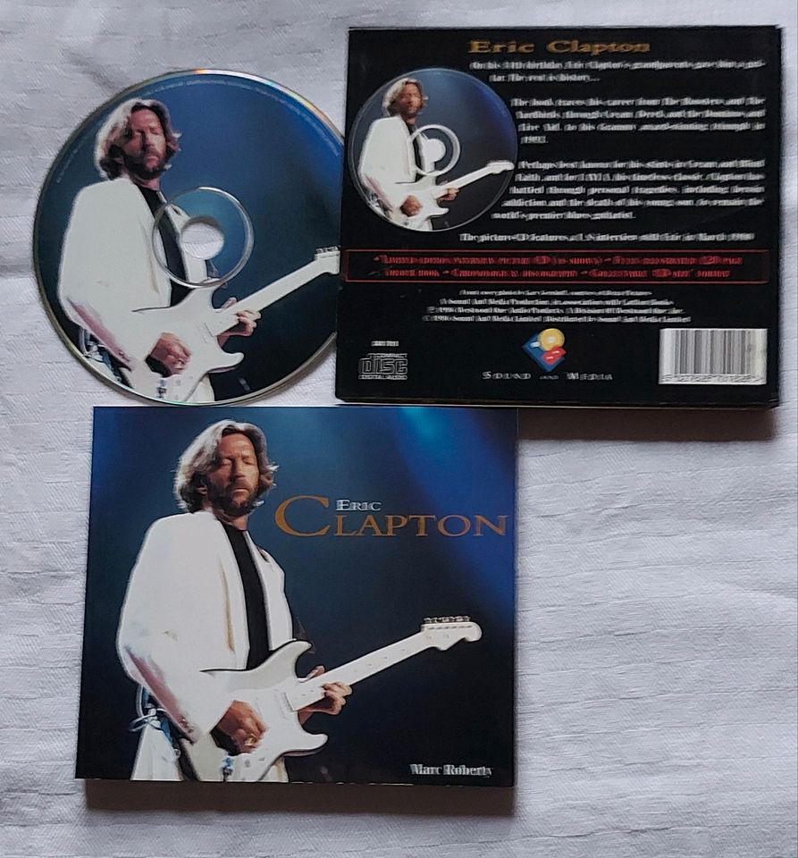 Eric Clapton Interview Disc & Fully Illustrated Book in Windesheim