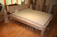 Zirben-Bett / Massivholzbett mit Baumkante - Unikat Sachsen - Mittweida Vorschau