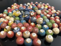 Wunderschöne Handgemachte Keramik Perlen 8mm je 20Stk. (#115) Niedersachsen - Lauenau Vorschau
